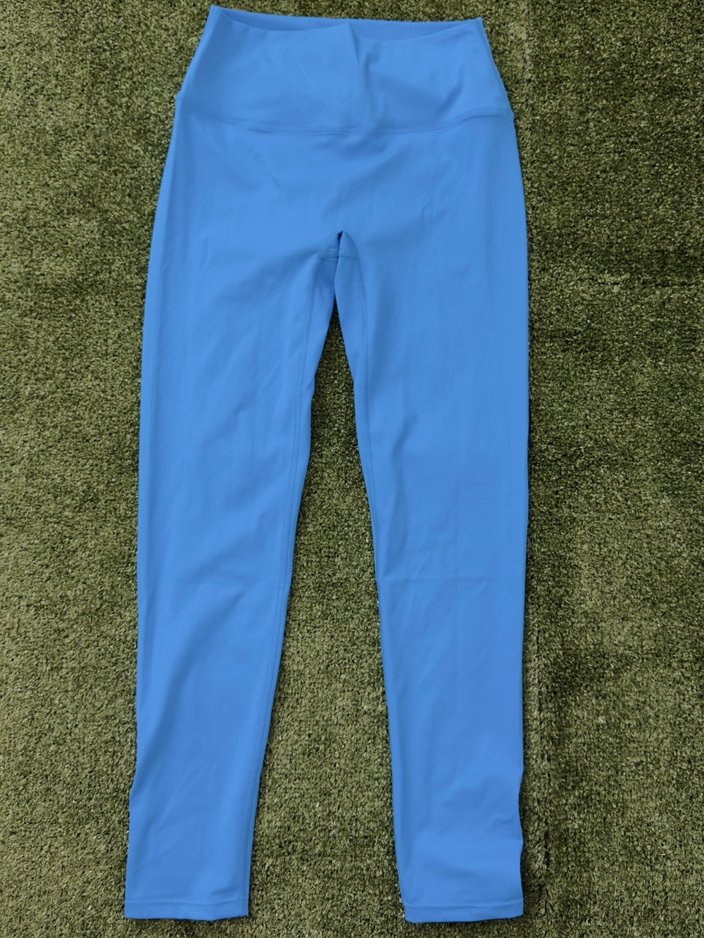Blue High-Waist Active Leggings